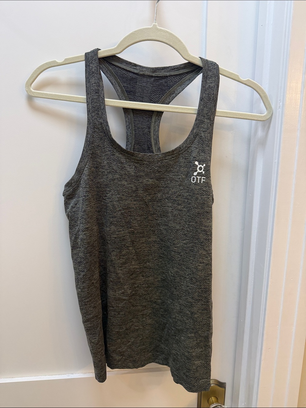 lululemon athletica Charcoal Gray Racerback Tank